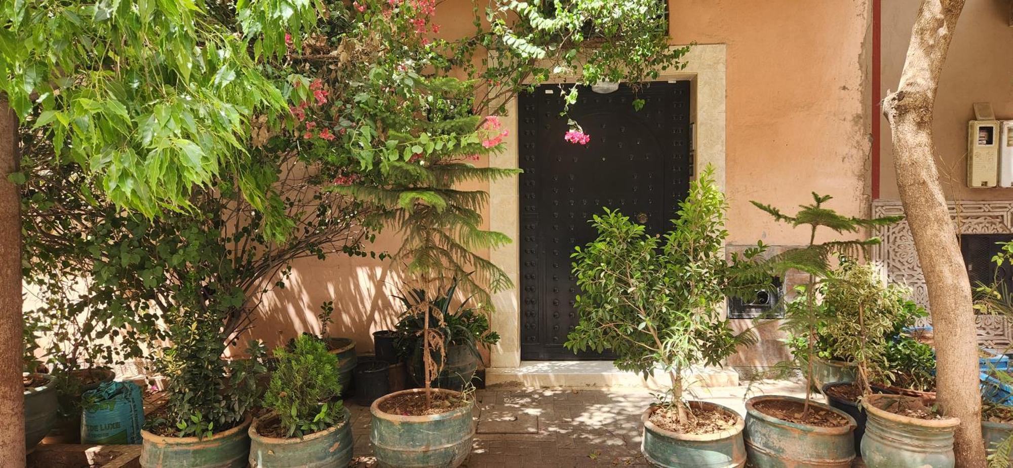Appartement Riad 5Min A Pied De L'Aeroport Marakéš Exteriér fotografie